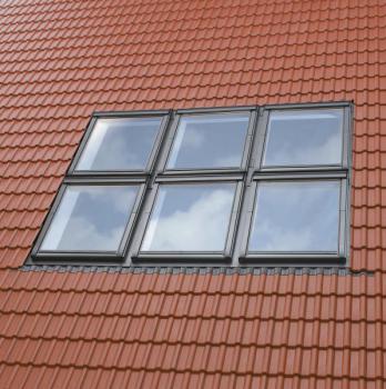 Kombi burkolókeret készlet MK12 méretű ablakhoz, b=10 cm