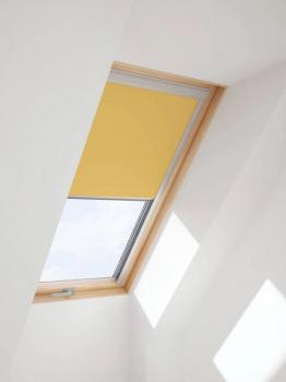 Fényzáró roló, sárga, 78x140 cm méretű ablakhoz