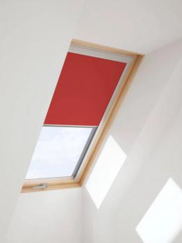 Fényzáró roló, vörös, 55x78 cm méretű ablakhoz
